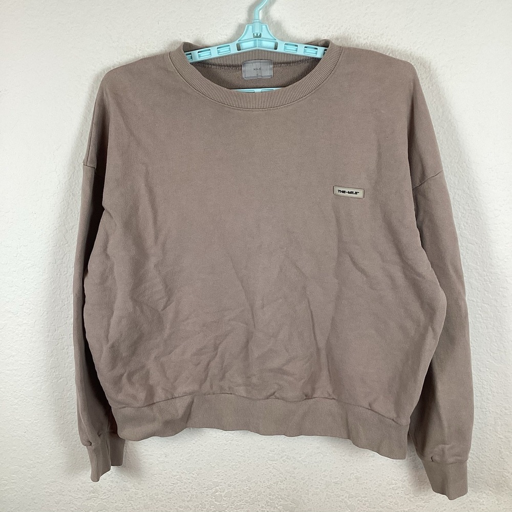 Mile Mens Long Sleeve Sweatshirt Size M Medium Crew Neck Sweater Excellent